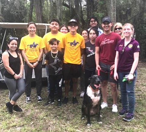 The Rotary Nature Park Clean Up activity happened early in May 2022.